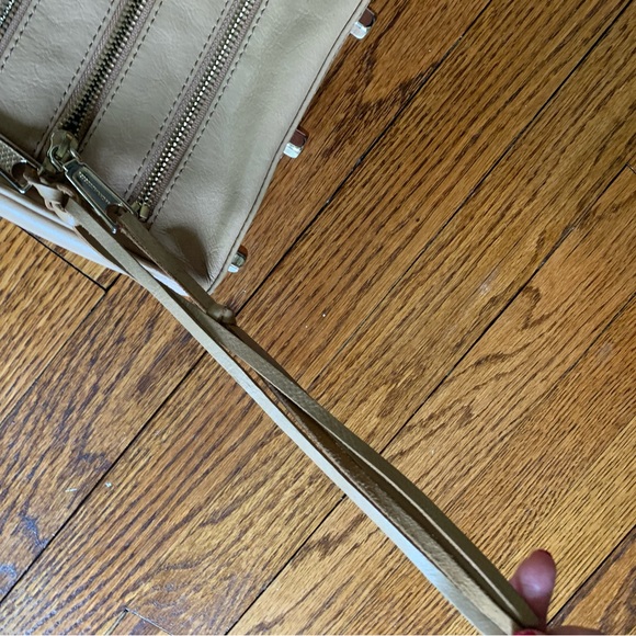 Rebecca Minkhoff Camel Three zipper crossbody - Picture 4 of 6